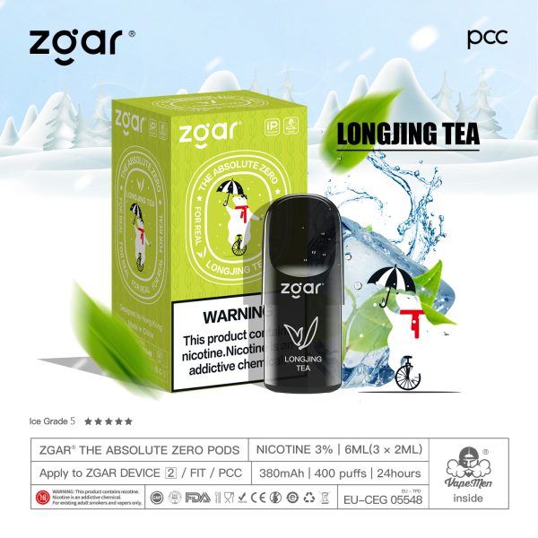 zgar Pods longjing tea